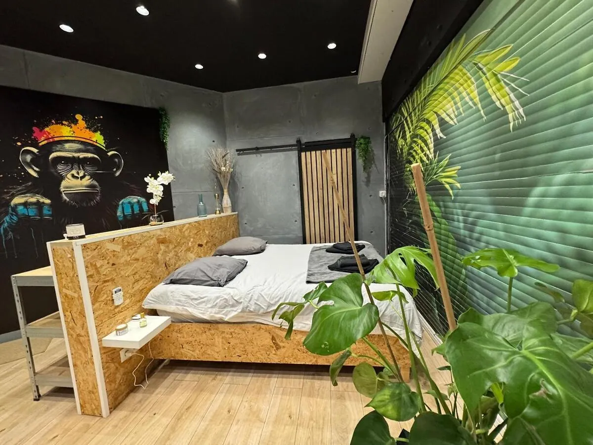 Studio Jungle With Breakfast And Video Projector Lyon Apartment
