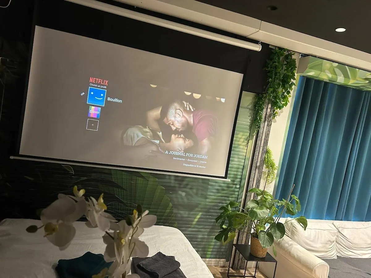Apartment Studio Jungle With Breakfast And Video Projector Lyon